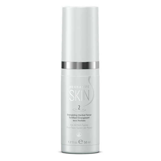Herbalife SKIN toner bottle showing hydrating and refreshing skincare formula